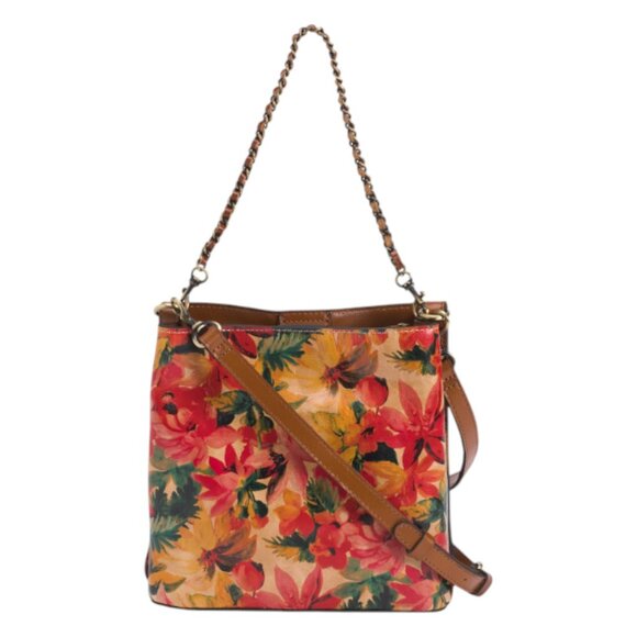 Patricia Nash Handbags - PATRICIA NASH Leather Ledra Bucket Crossbody